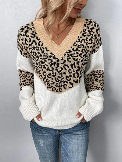 Fleur | Leopard Pattern Sweater