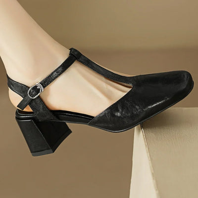 Fidelia | Vintage T-Strap Heels