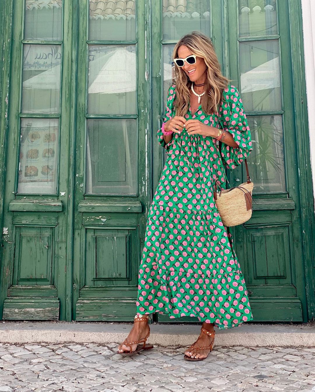 Lena | Floral Burst Dress