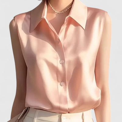 Fleur | Satin Elegance Blouse