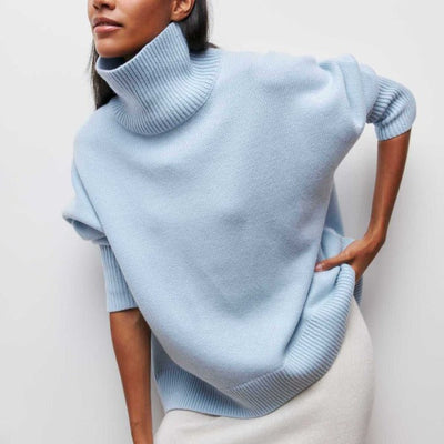 Frederikke | High Neck Knit Sweater