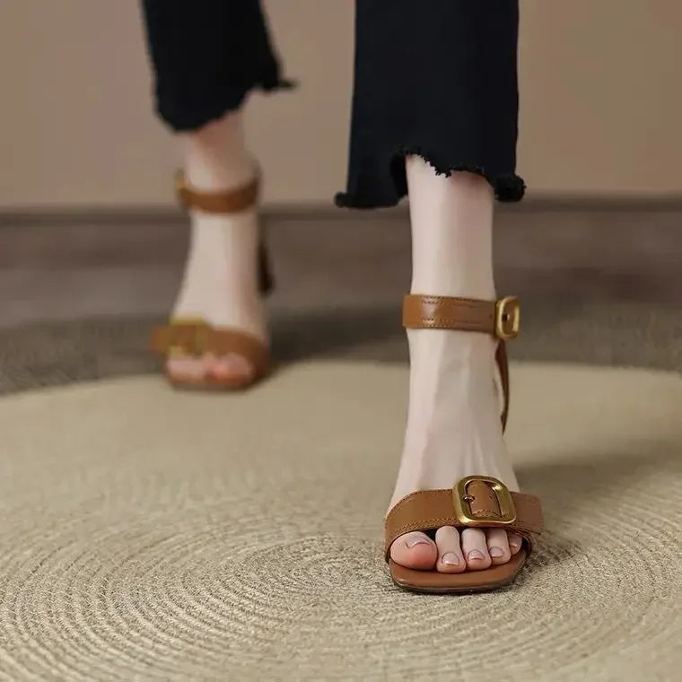Frederika | Modern Buckle Sandals