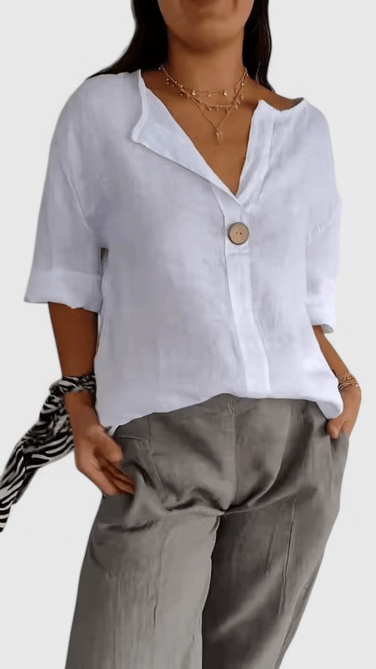 Filippa | Elegant Black Blouse