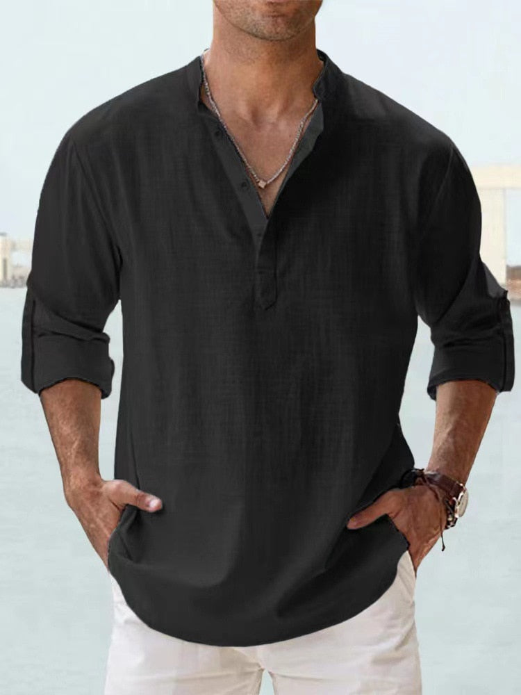 Anders | Relaxed Henley Shirt