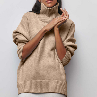 Frederikke | High Neck Knit Sweater