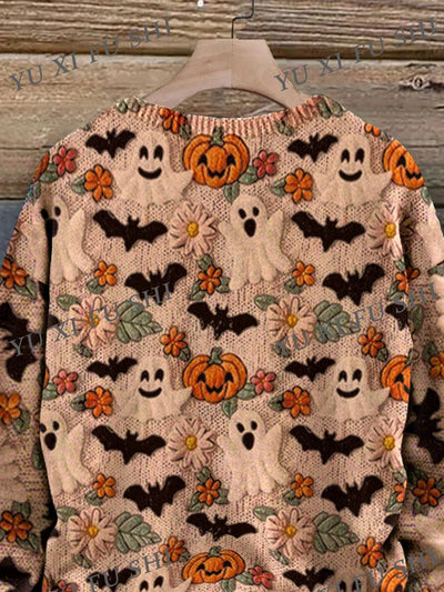 Madison | Halloween Bloom Sweater