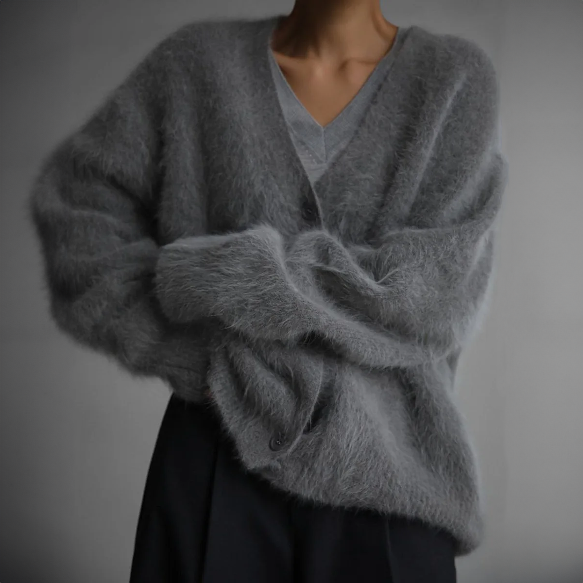 Ayla | Fluffy Knit Sweater