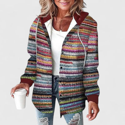 Franka | Plaid Hooded Jacket