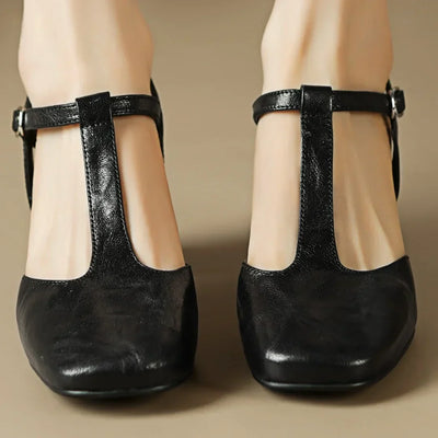 Fidelia | Vintage T-Strap Heels