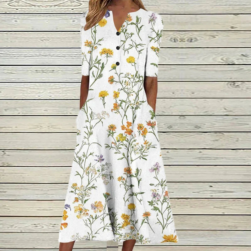 Joyce | Floral Harmony Dress