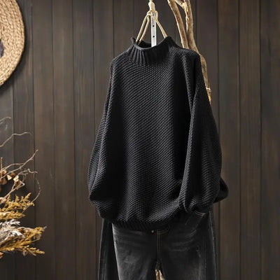 Florentina | Textured Turtleneck Sweater