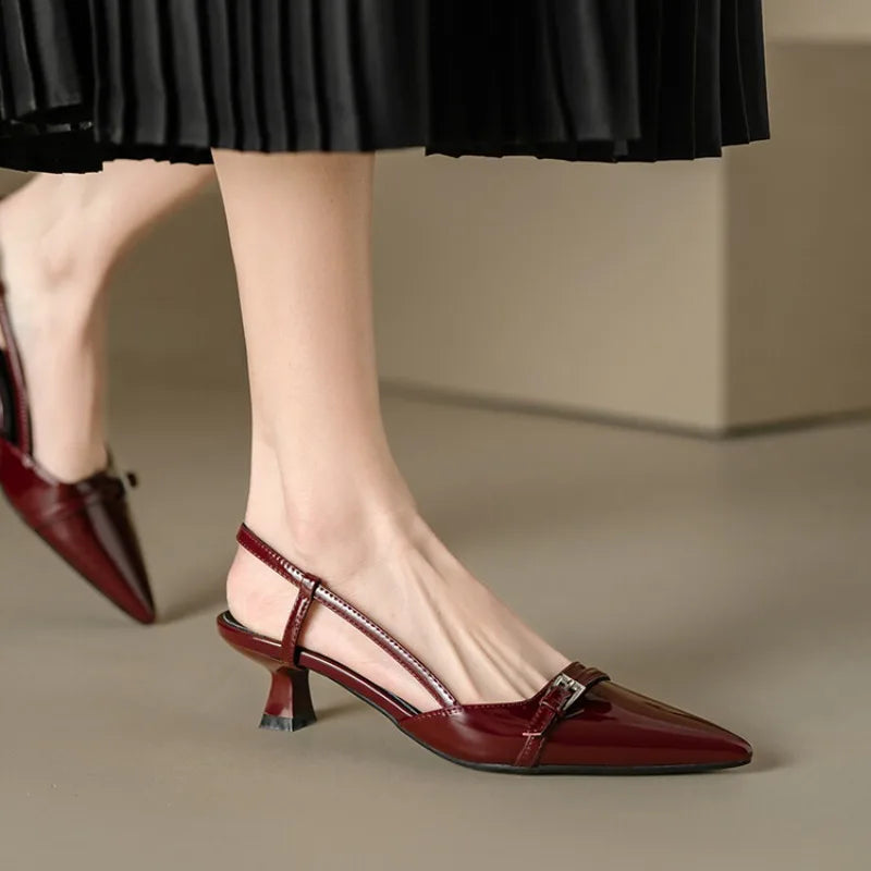 Fynne | Classic Slingback Heels