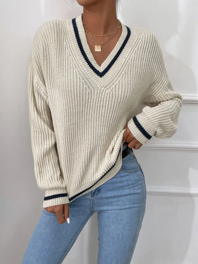 Blakely | V-Neck Knit Sweater