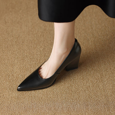 Frederikke | Classic Block Heel Pumps