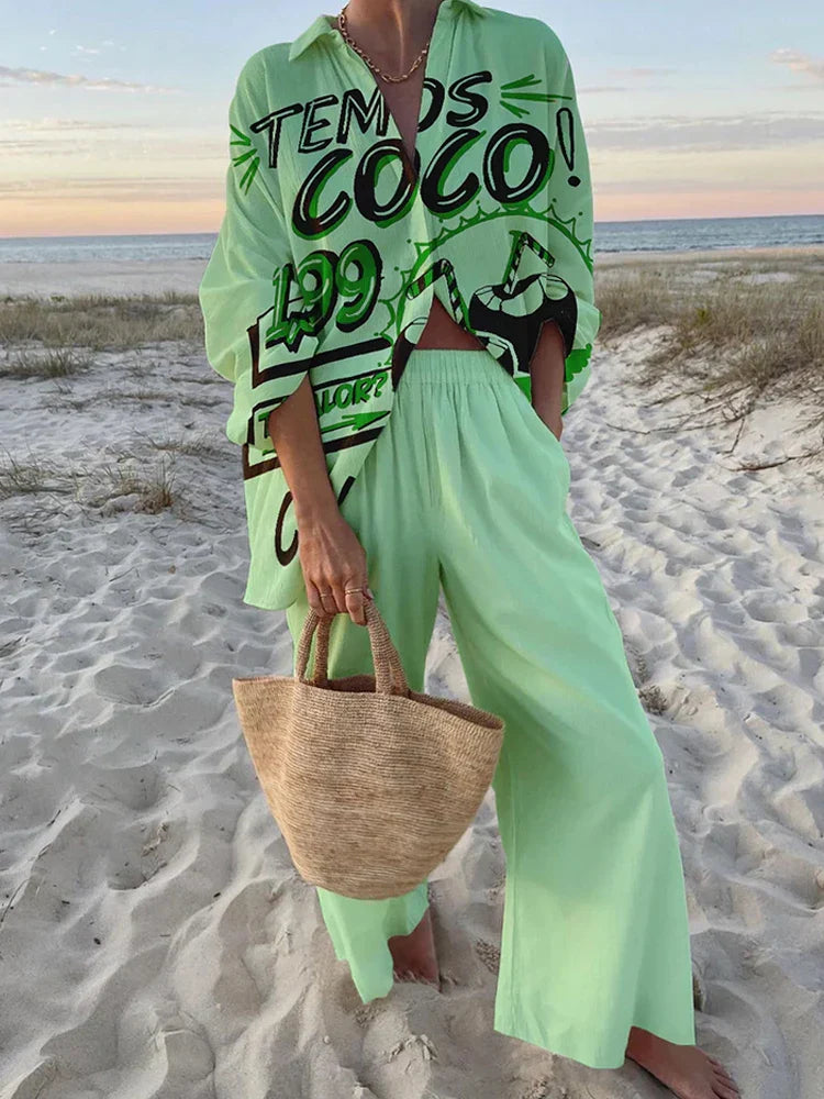 Lauren | Coastal Breeze Two-Piece Set