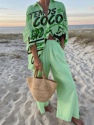 Lauren | Coastal Breeze Two-Piece Set