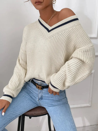 Blakely | V-Neck Knit Sweater