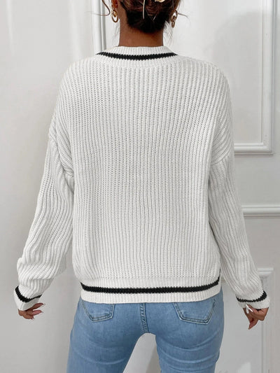 Blakely | V-Neck Knit Sweater