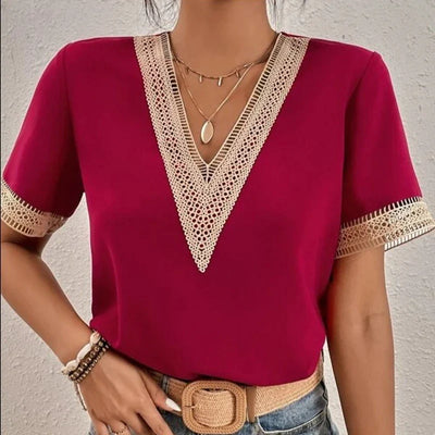 Floriana | Elegant Lace Blouse