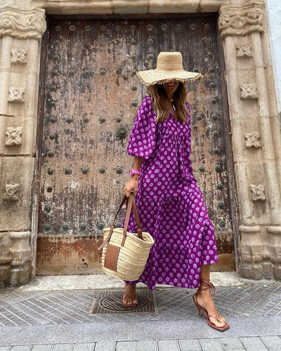 Lena | Floral Burst Dress