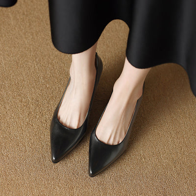 Frederikke | Classic Block Heel Pumps