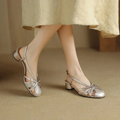Florencia | Metallic Elegance Sandals