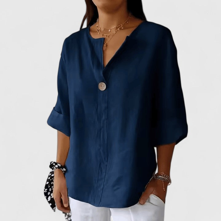 Filippa | Elegant Black Blouse