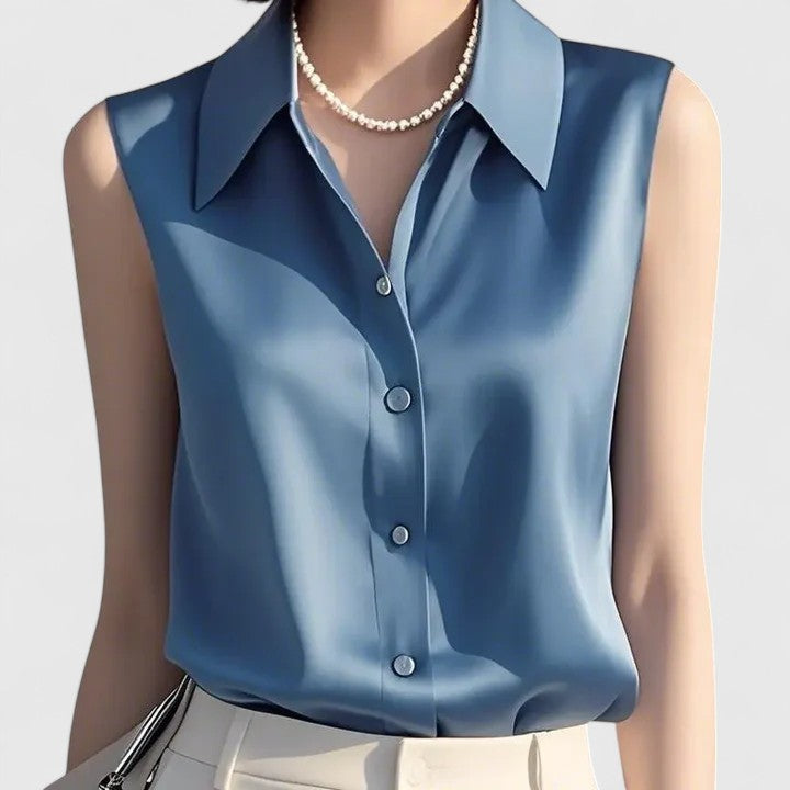 Fleur | Satin Elegance Blouse