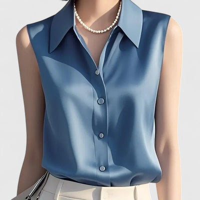 Fleur | Satin Elegance Blouse