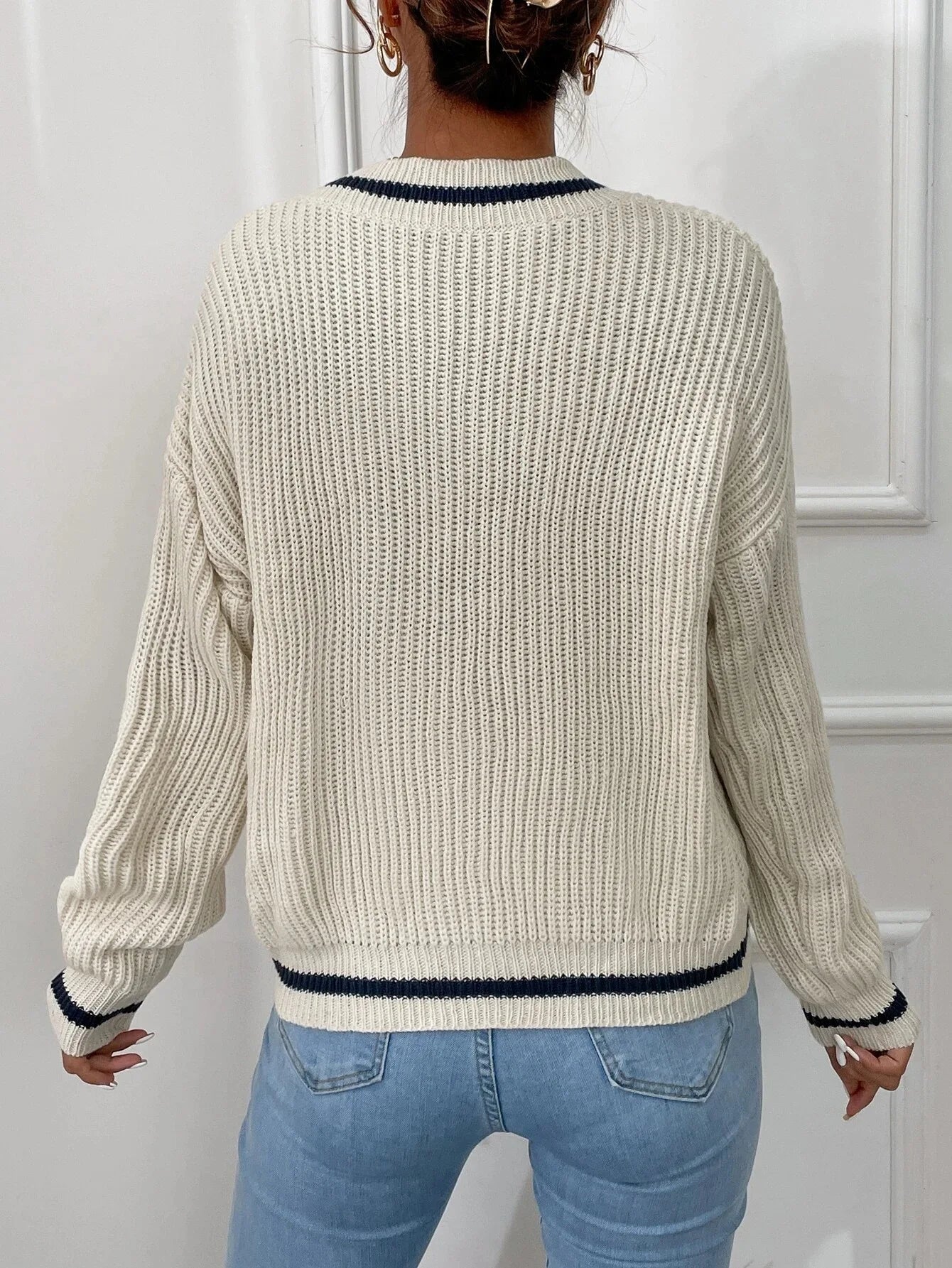 Blakely | V-Neck Knit Sweater