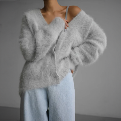 Ayla | Fluffy Knit Sweater