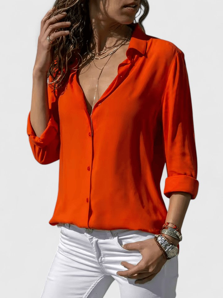 Frida | Classic Green Blouse