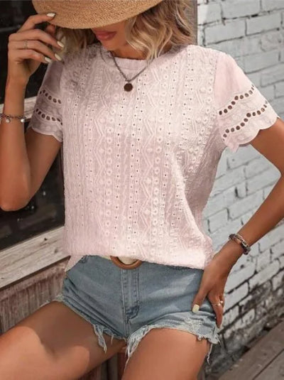 Fiona | Elegant White Blouse