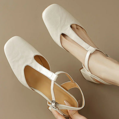 Fidelia | Vintage T-Strap Heels