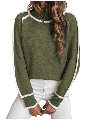 Fiona | High Neck Knit Sweater