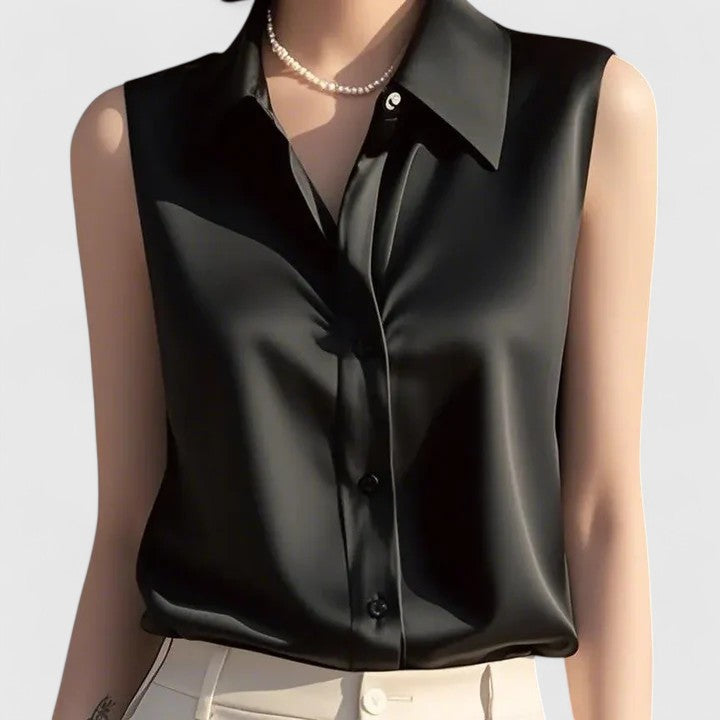 Fleur | Satin Elegance Blouse