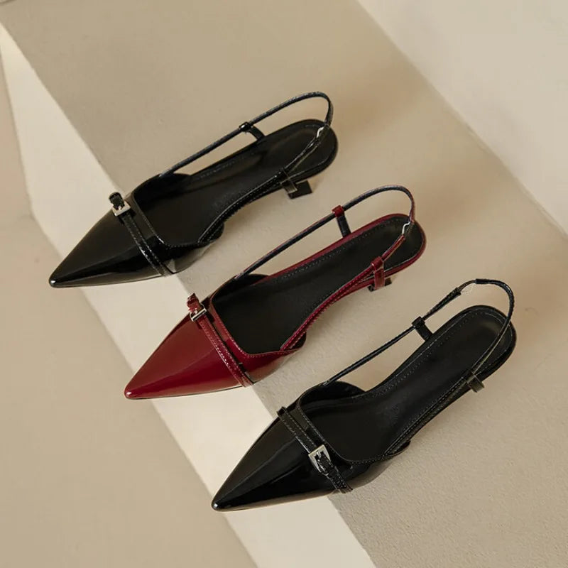 Fynne | Classic Slingback Heels
