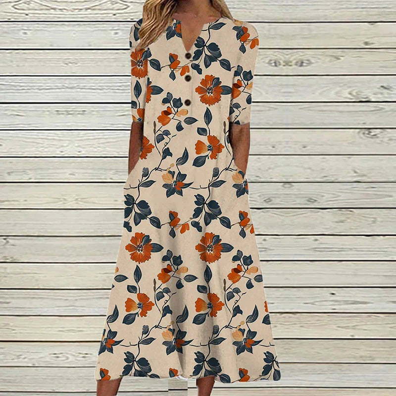 Joyce | Floral Harmony Dress
