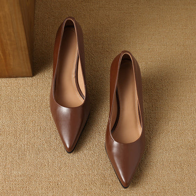 Frederikke | Classic Block Heel Pumps