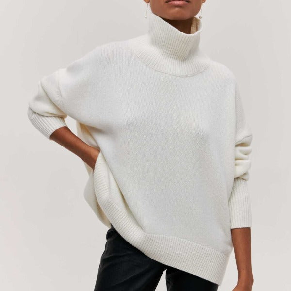 Frederikke | High Neck Knit Sweater