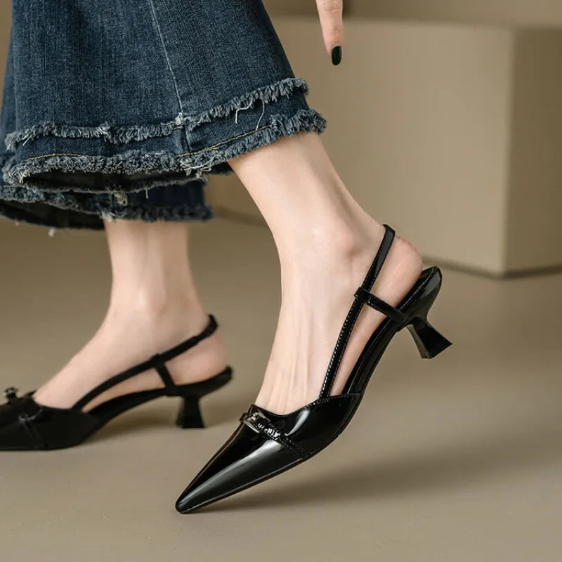 Fynne | Classic Slingback Heels