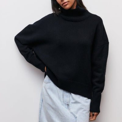 Frederikke | High Neck Knit Sweater