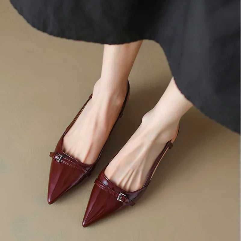 Fynne | Classic Slingback Heels