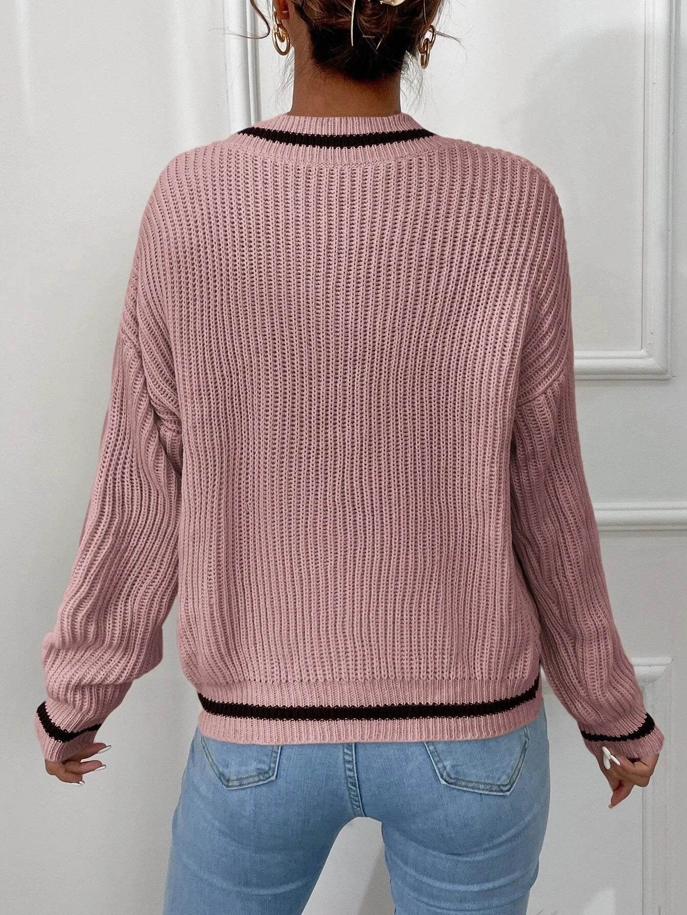Blakely | V-Neck Knit Sweater