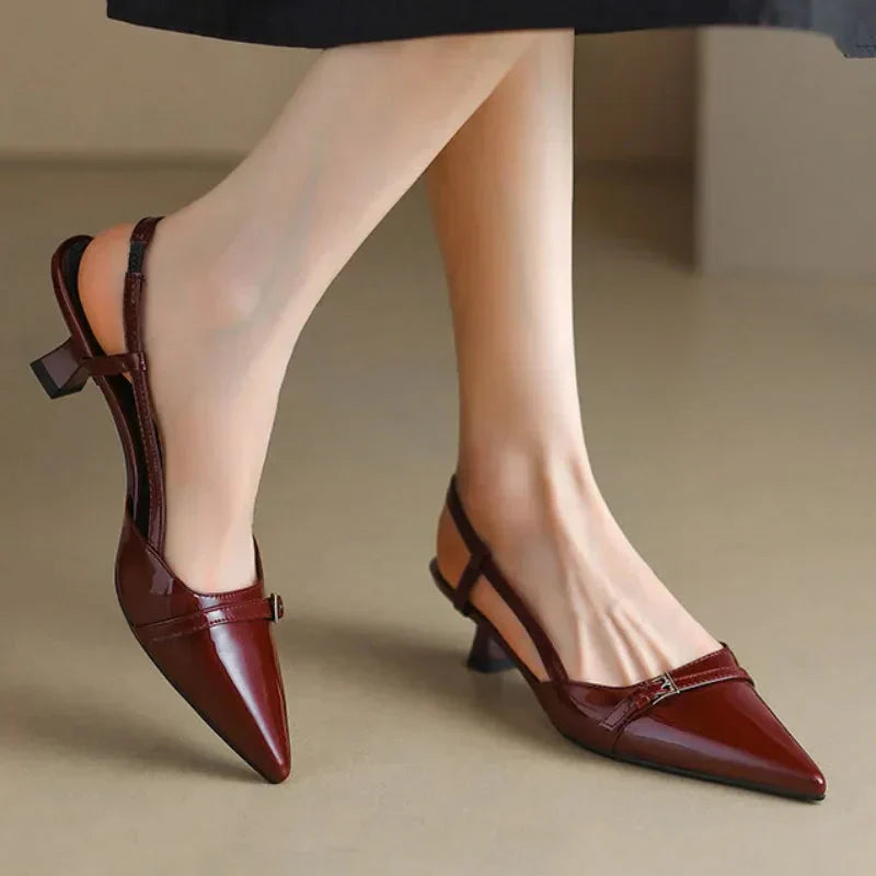 Fynne | Classic Slingback Heels