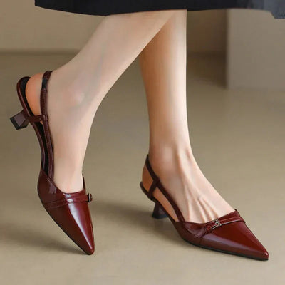 Fynne | Classic Slingback Heels