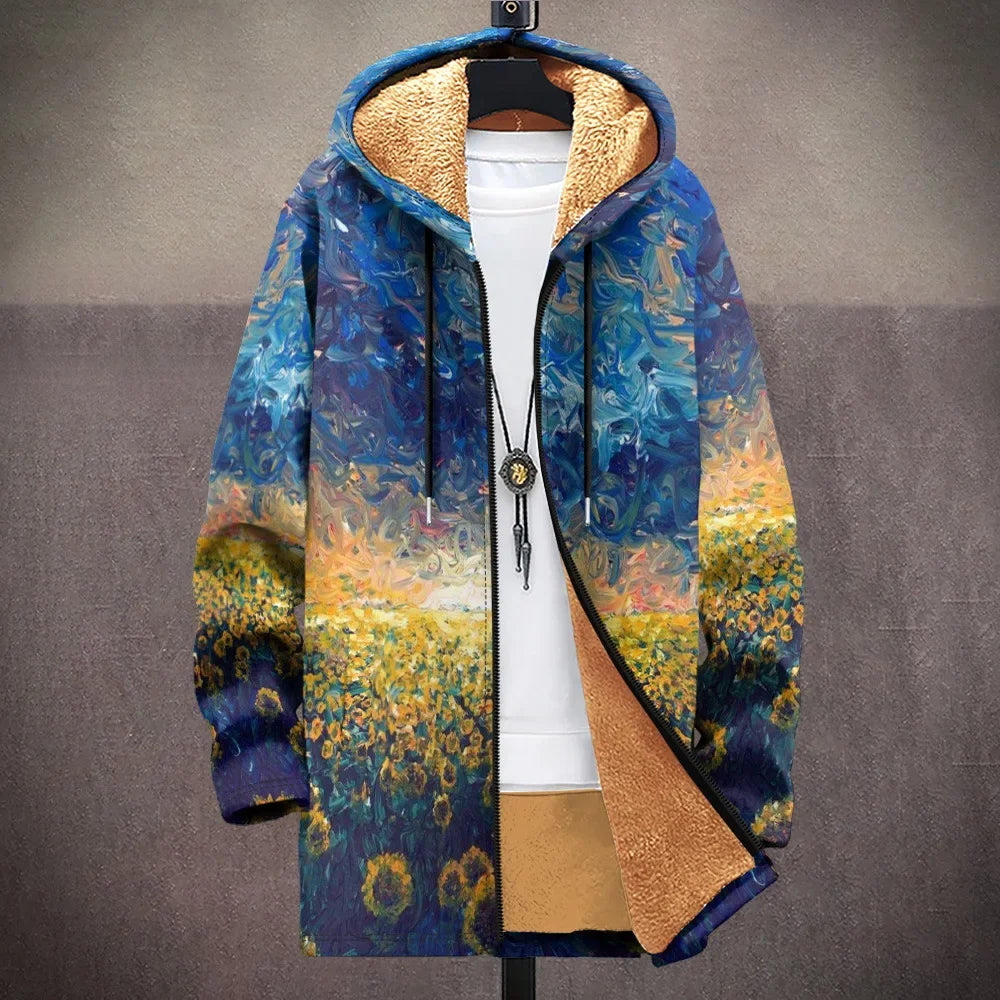 Aila | Sunflower Landscape Hoodie