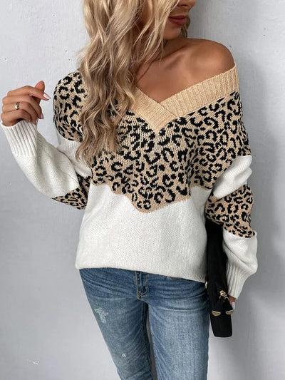 Fleur | Leopard Pattern Sweater
