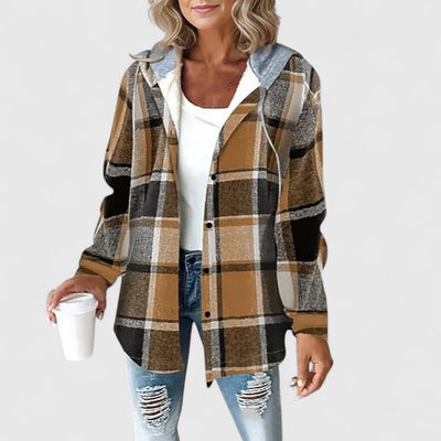 Franka | Plaid Hooded Jacket