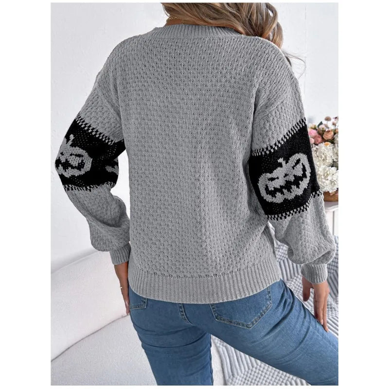 Sloane | Pumpkin Glow Sweater